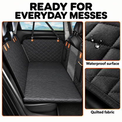 Hard Bottom Dog Car Seat Cover